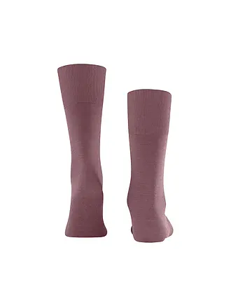 FALKE | Chaussettes "Airport 14435" anthracite mel | rot